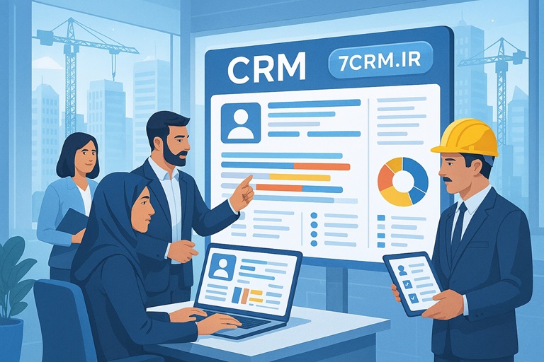 crm شرکت‌های ساختمانی