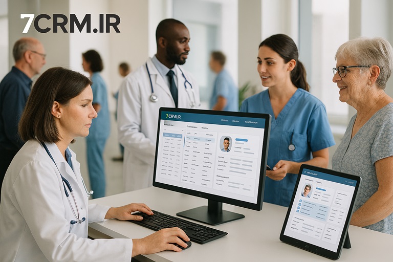CRM پزشکان و بیمارستان‌